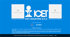 Desktop Screenshot of icetspa.com