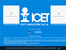 Tablet Screenshot of icetspa.com